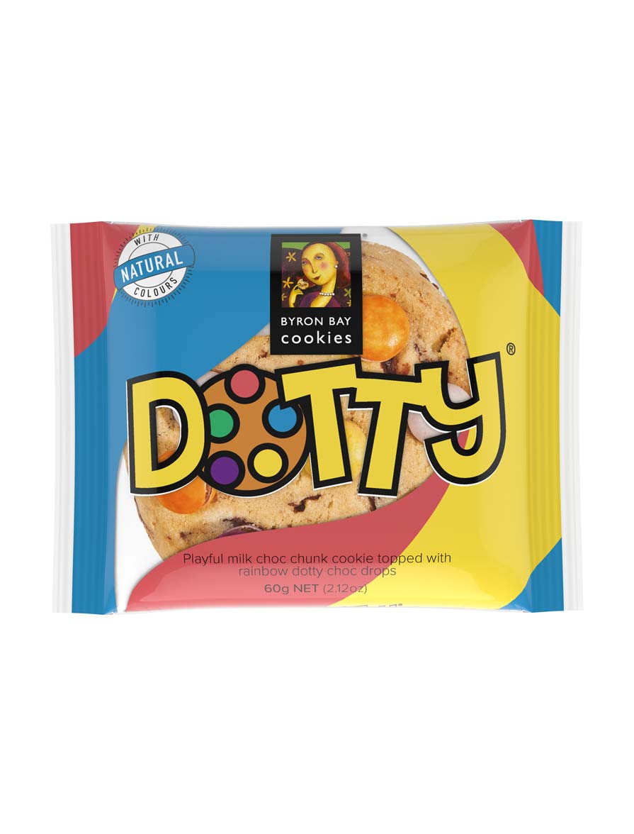 Byron Bay Cookies Dotty Cookie 60g