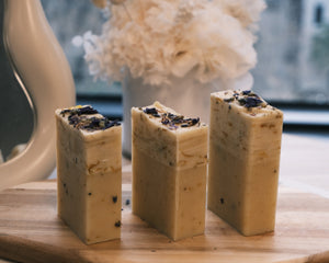 Three bars of soap