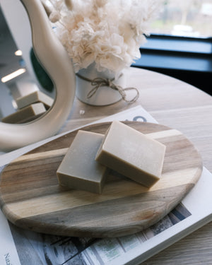 Two bars of soap