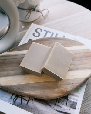 Two square soaps