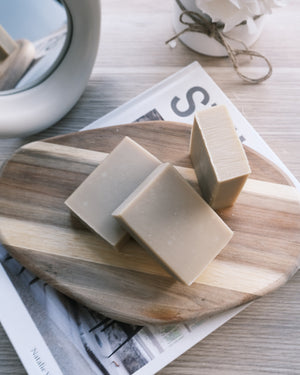 Three soap bars