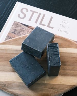 Two square-shaped black bars
