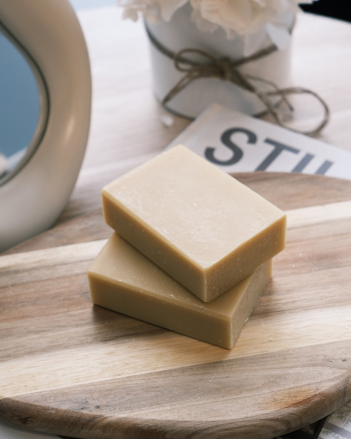 Two bars of soap