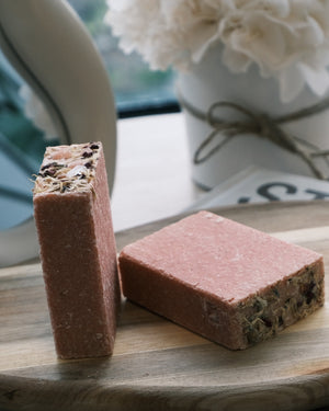 Two rectangular soap