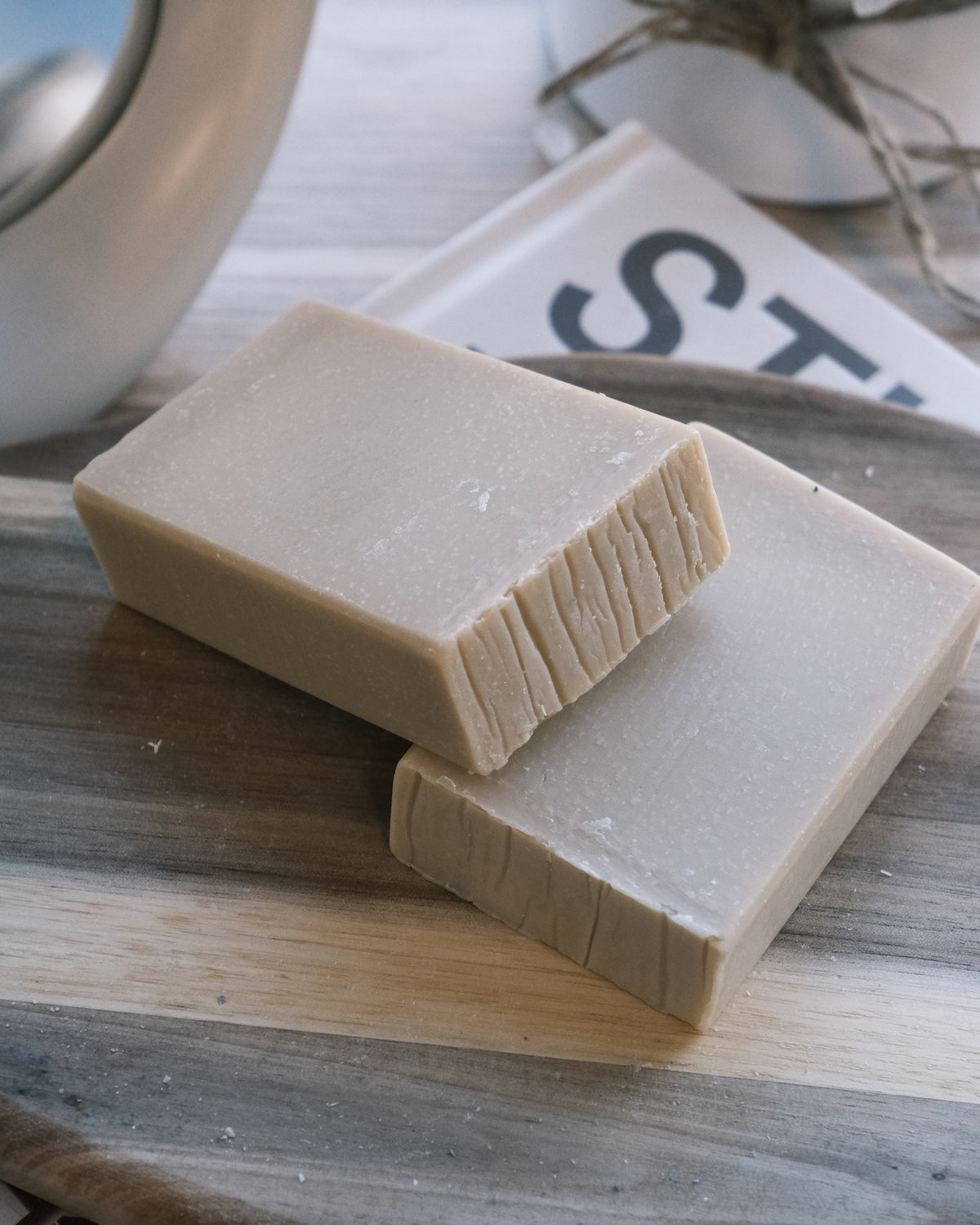 Two bars of soap