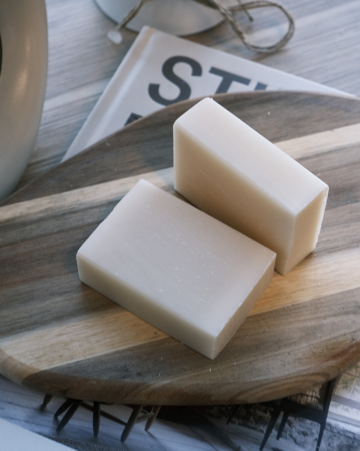 Two bars of soap