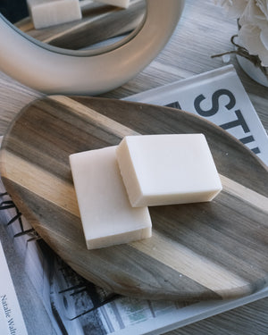 Three bars of soap