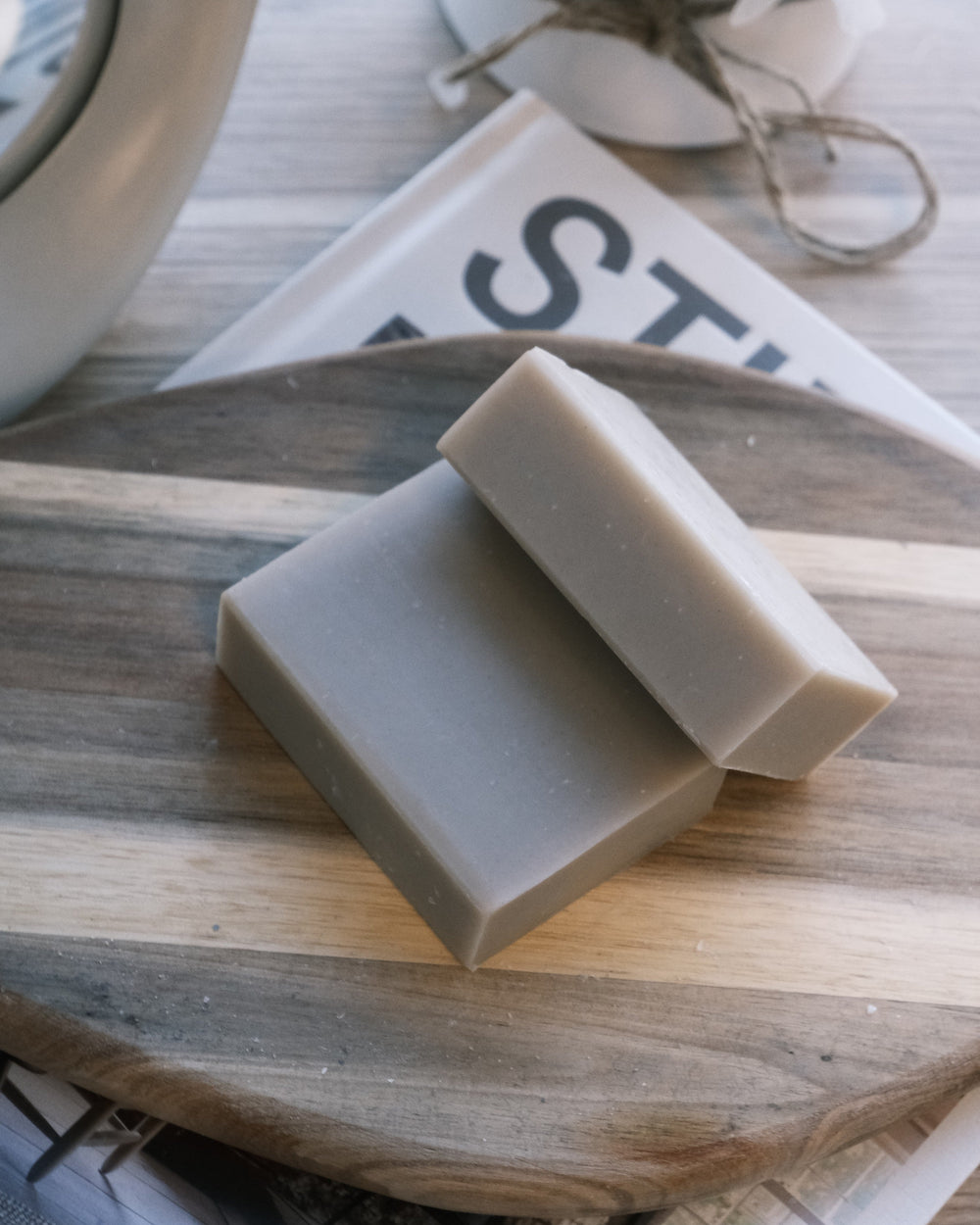 Two bars of soap