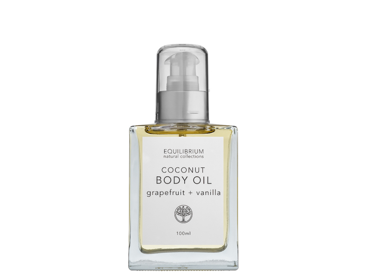Coconut Body Oil – Grapefruit + Vanilla 100ml
