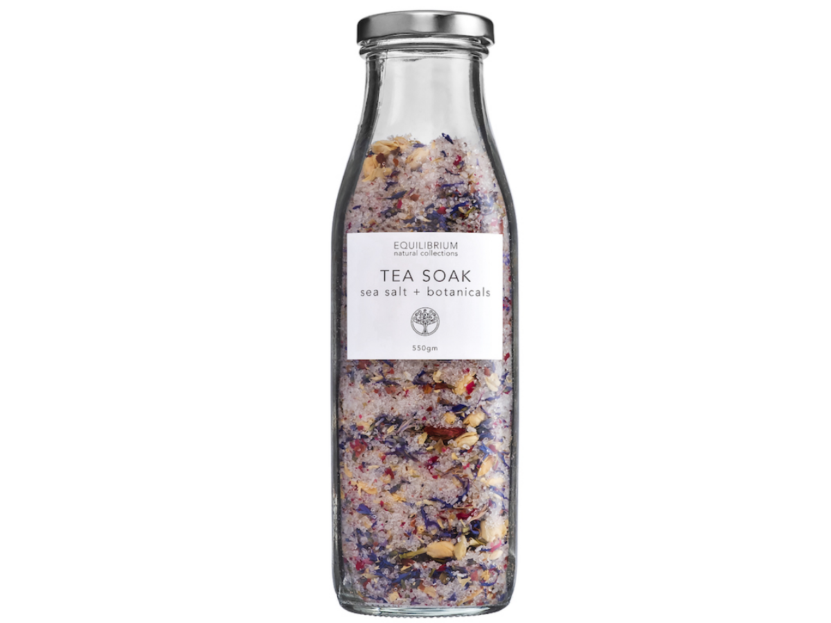 Natural Tea Soak – Sea Salt + Botanicals 550g