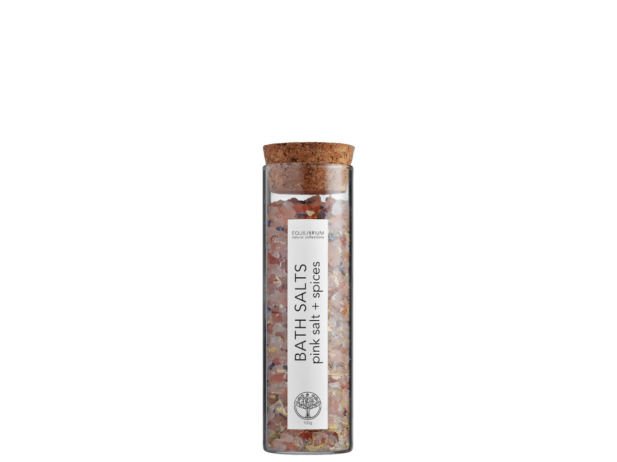 Marrakech Bath Salt – Pink Salt + Exotic Oils 100g Test Tube