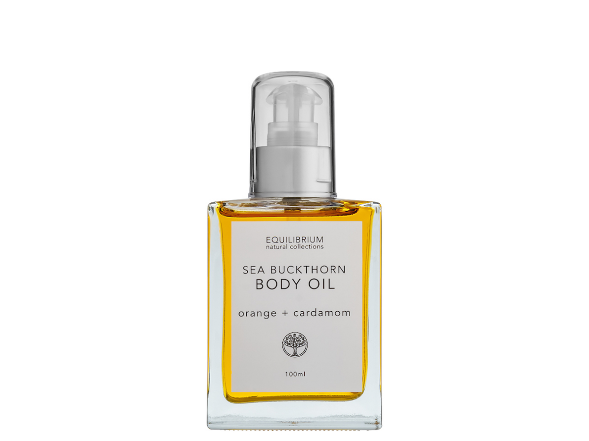 Sea Buckthorn Body Oil – Orange + Cardamom 100ml