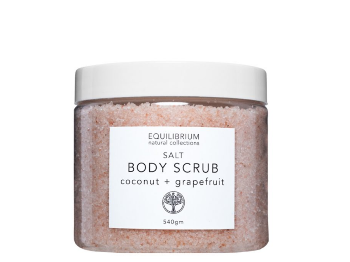 Natural Salt Body Scrub – Coconut + Grapefruit 540g