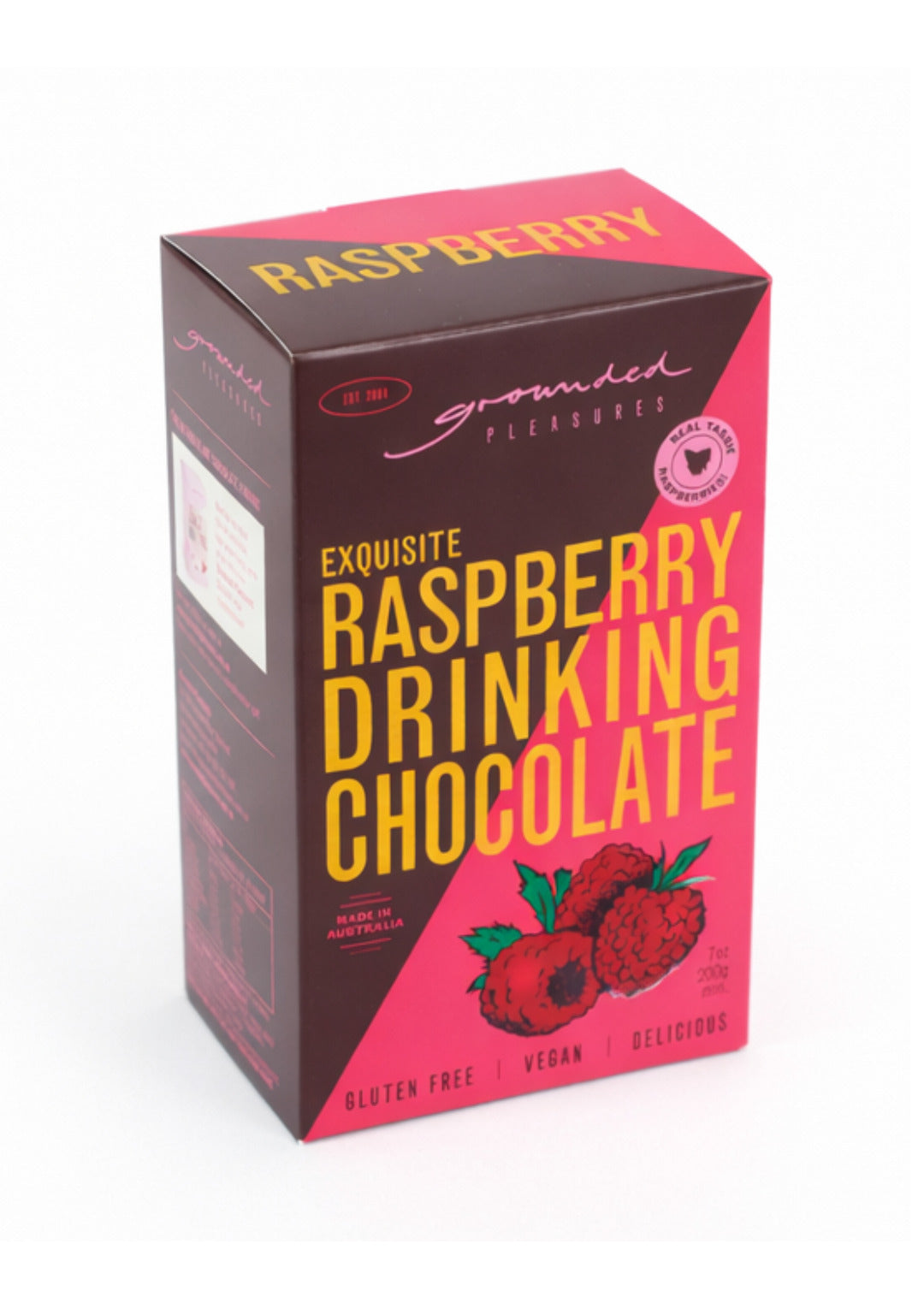 Raspberry Drinking Chocolate 200g