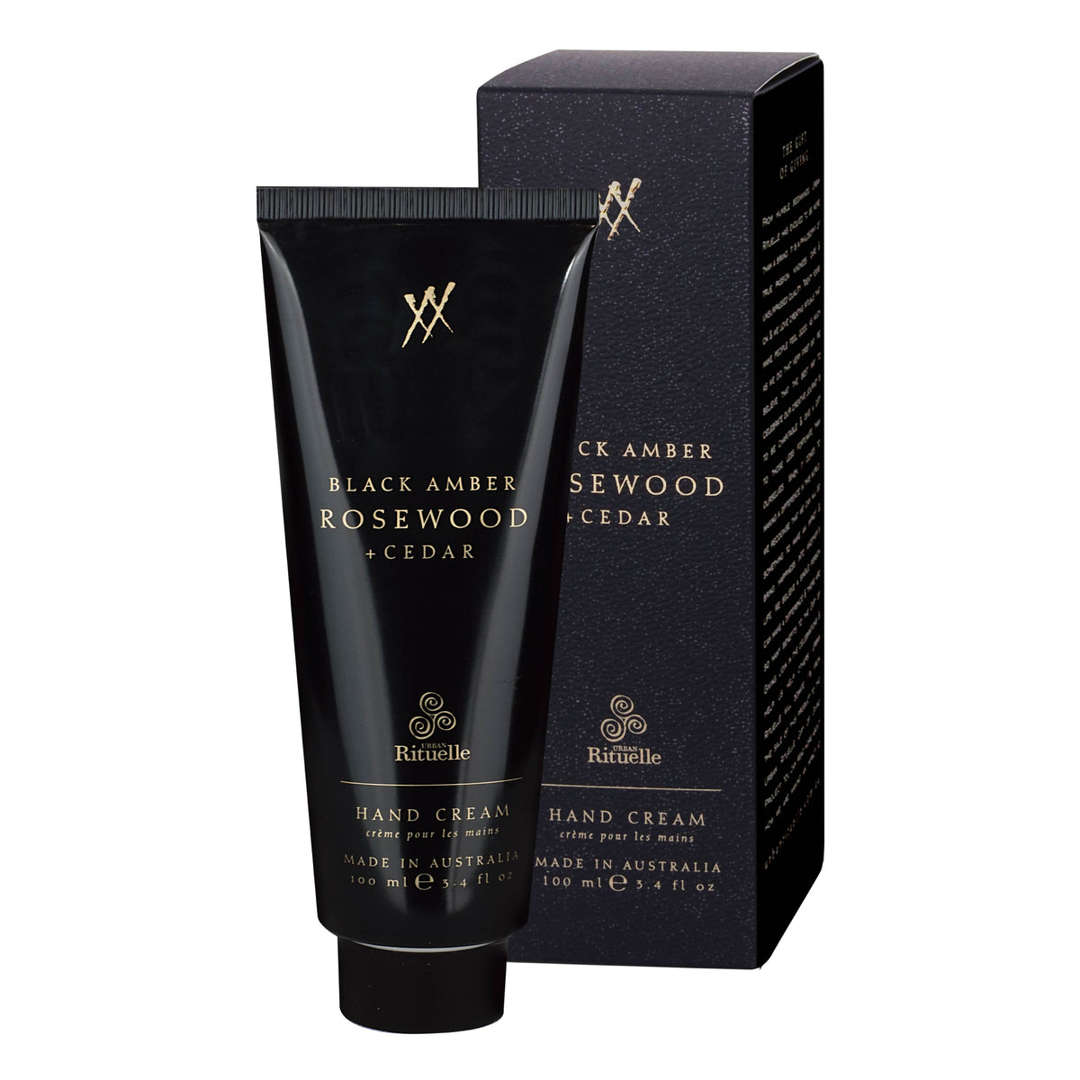 Black Amber, Rosewood & Cedar Hand Cream 100ml