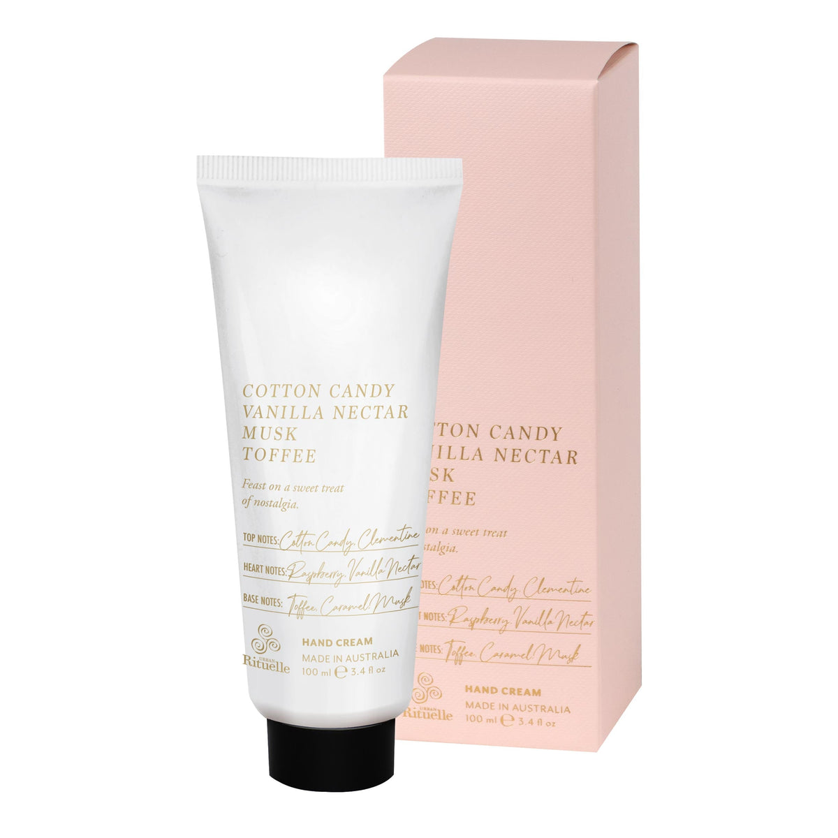 Cotton Candy, Vanilla Nectar, Musk & Toffee Hand Cream 100ml