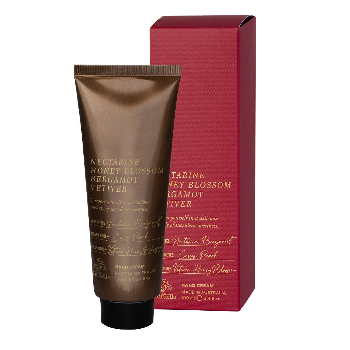 Nectarine, Honey Blossom, Bergamot & Vetiver Hand Cream 100ml