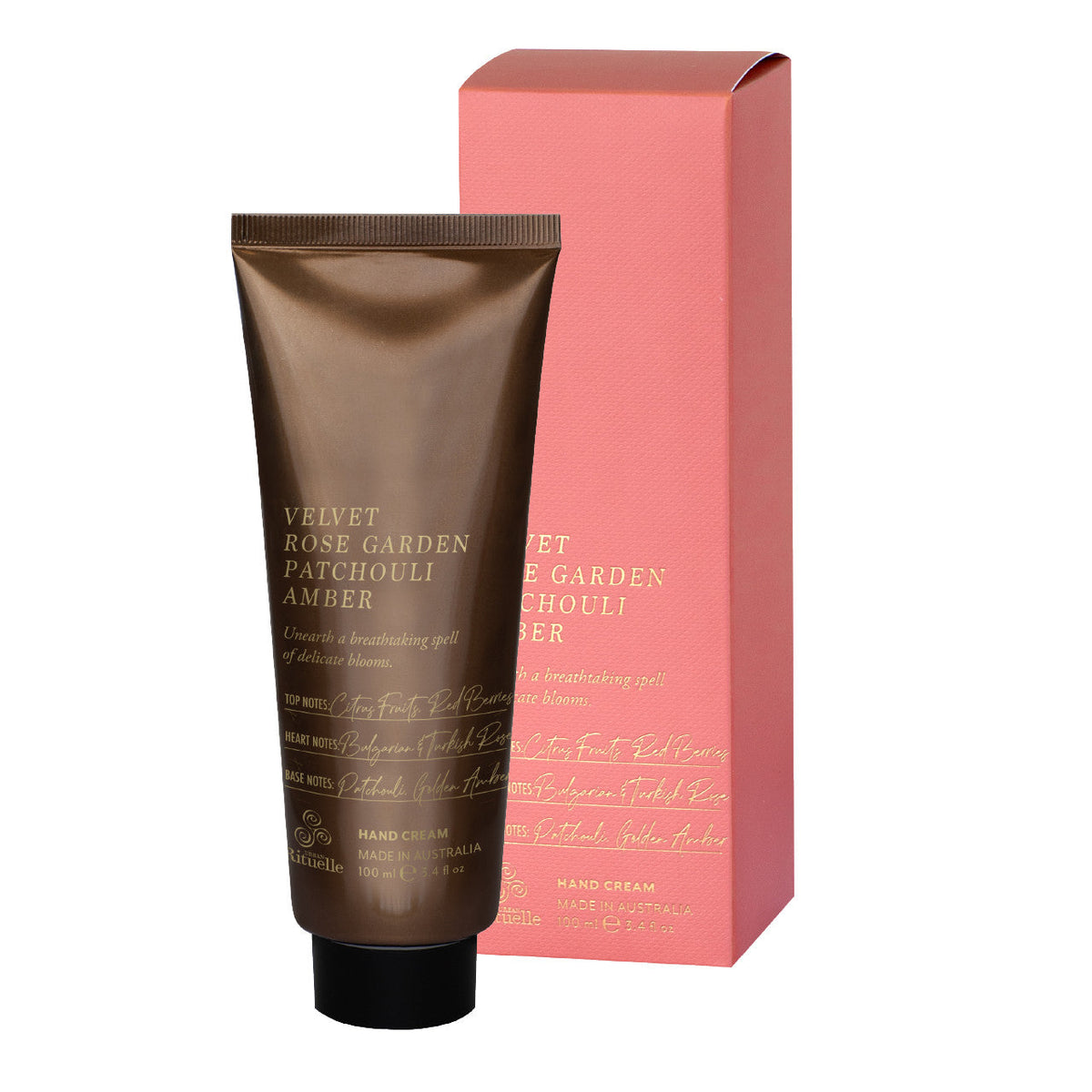Velvet Rose Garden, Patchouli & Amber Hand Cream 100ml