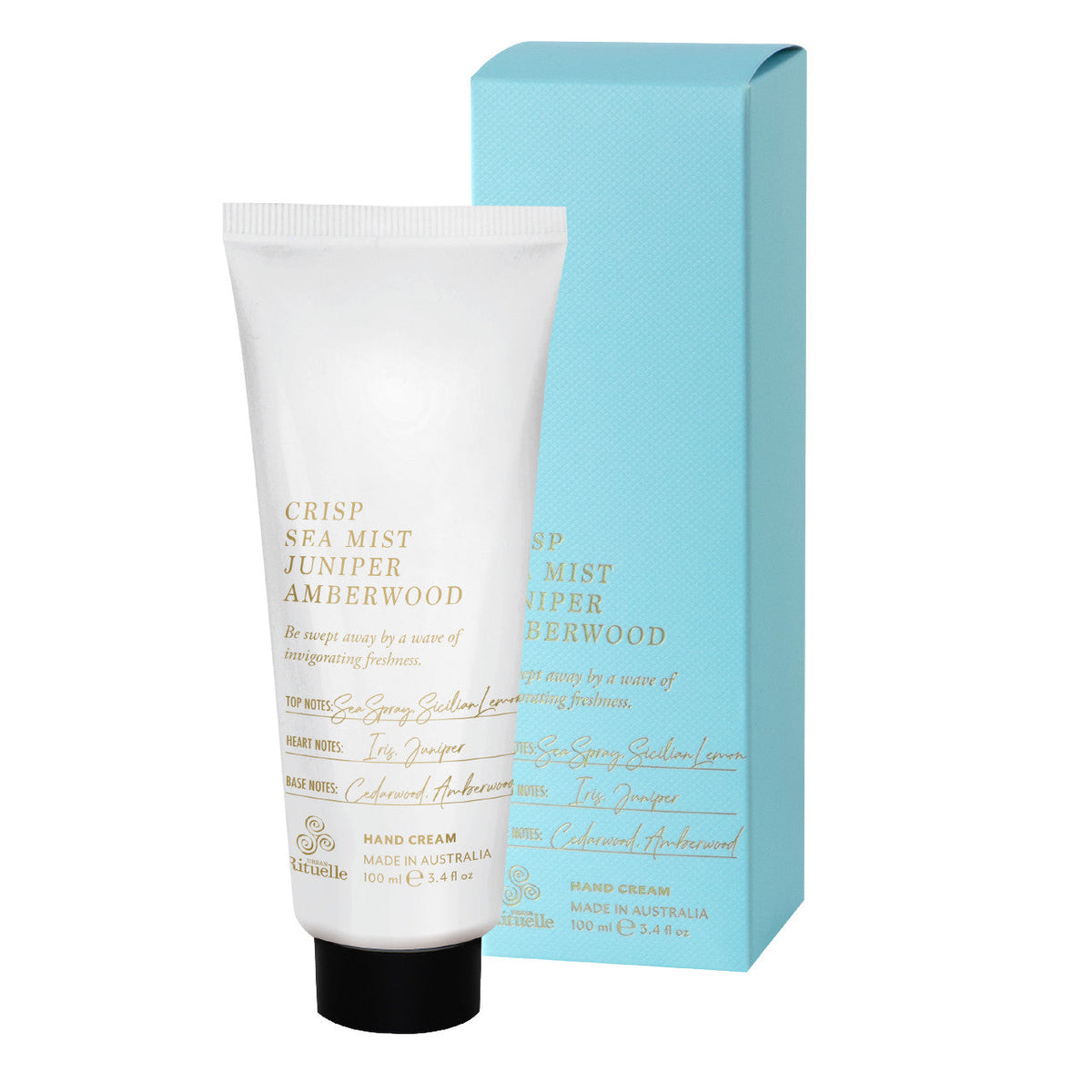 Crisp Sea Mist, Juniper & Amberwood Hand Cream 100ml