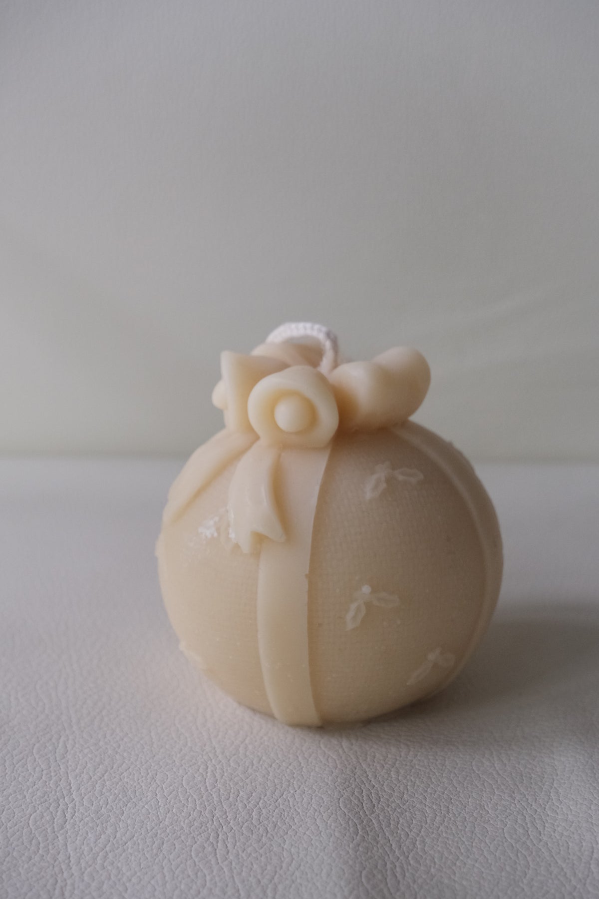 Big Pudding Christmas Candle