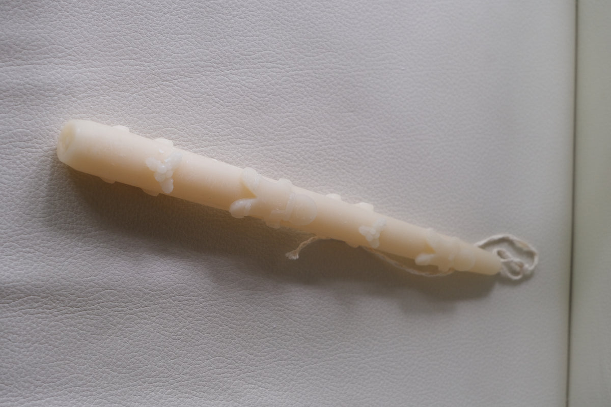 Gingerbread Taper Candle