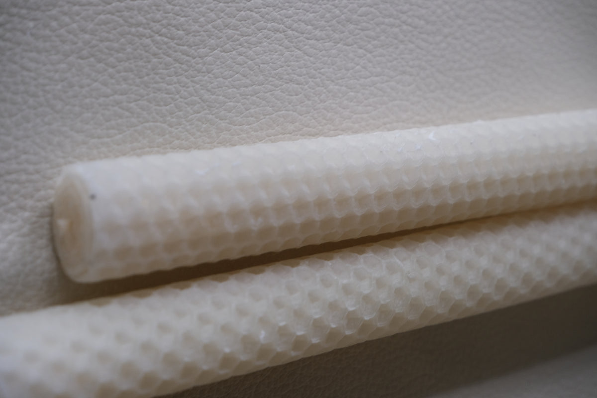 Rolled Beeswax Taper Candle